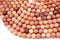 Matte Orange Aventurine Gemstone Beads, 8mm, Round